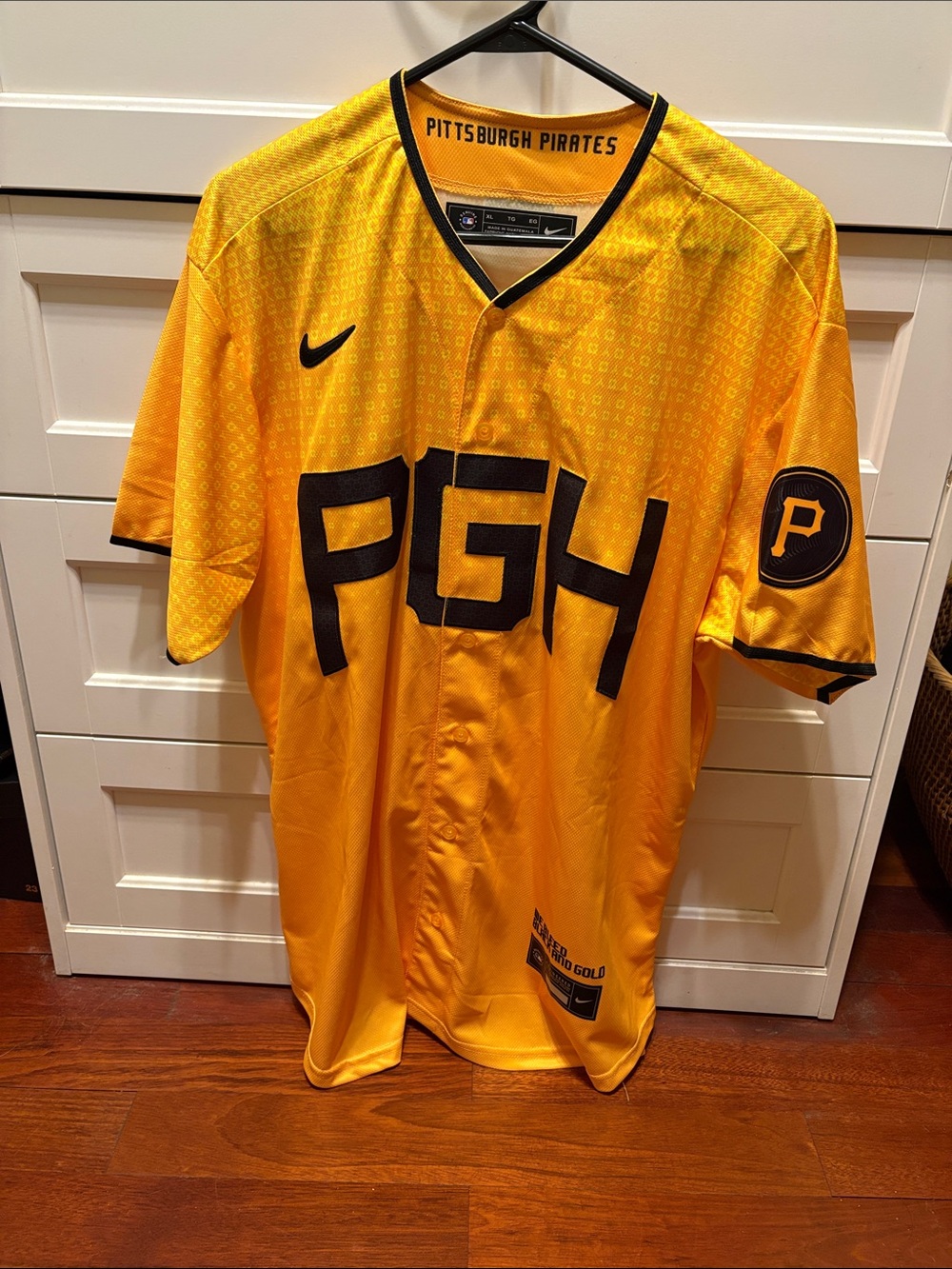 Nike Pittsburgh Pirates Konnor Groffin City Connect Jersey Size XL NWOT